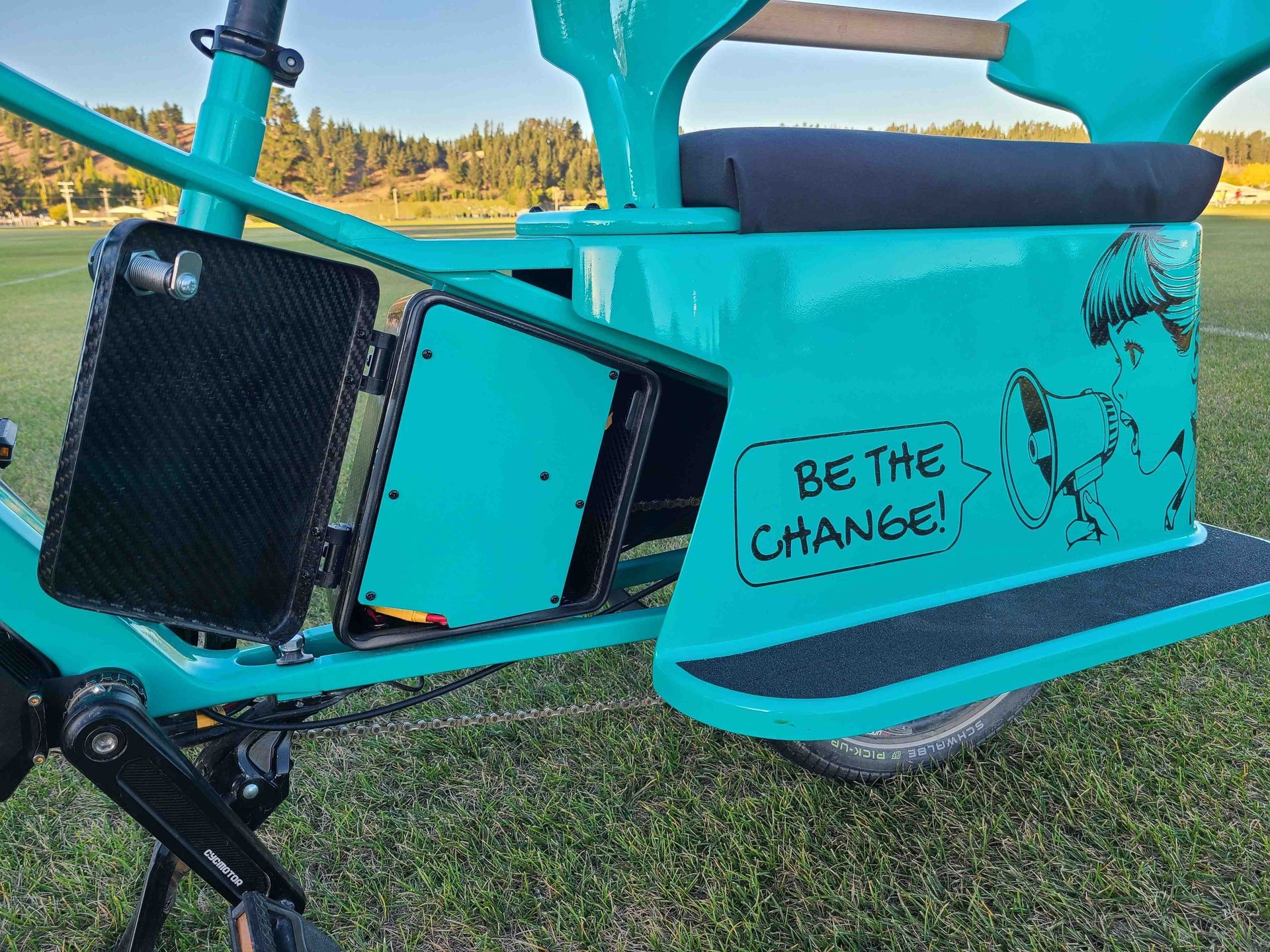 Custom high capacity e-bike battery
